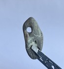 Hag Stone Natural Holey Beach Rock Calcite Banding Dream Stone Wiccan Hex B37