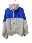 Vintage Turfer Label Jaguar Embroidered Zippered Windbreaker Jacket Blue Usa Lg