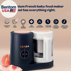 Beaba Babycook Neo  Baby Food Maker  Glass Bowl Baby Food Processor  4 In 1 Stea