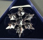 Swarovski 2010 Annual Edition Snowflake Ornament 1041301 Christmas Xmas Holiday