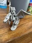 Pewter Dragon And Rider