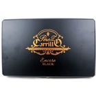 Perez Carrillo Encore Black Bulwarks Wood Cigar Box 12 75  X 7 75  X 1 5 