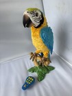 Rare Furreal Friend Squawkers Mccaw Parrot W Remote perch for Parts