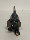 Vintage Dachshund Weiner Dog Puppy Red Ware Pottery