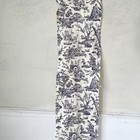 86x 12 5 Purple Toile De Jouy Cotton Fabric Material Patchwork Quilting Cloth