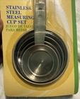 Vtg Ekco Measuring Cup Set Stainless 4pc New Sealed 00413 Rare 2001