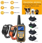 Dogs Training Collar E-collar Remote Rechargeable Shock Dog Trainer For 2 Dogs