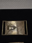 1852 Civil War Officers Eagle Sword Plate Vintage Belt Buckle Authentic Complete