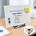 Magnetic Glass Whiteboard Desktop  16x12  Tabletop Glass Dry Erase Board With Ad