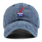Piedmont Airlines Midnight Blue Embroidered Logo Adjustable Baseball Cap Hat New