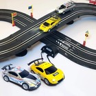 Electric High-speed Slot Car Race Track Sets  1 43 Scale Dual Race Track With 2