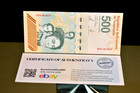 Venezuela 500 Digitales 2023 New Unc  20 Pcs  500   million Bol  vares     W coa