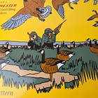 Vintage Winchester Porcelain Sign - Firearms Shot Gun Hunting Advertising