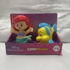 Fisher-price Little People Disney Princess Figure Set Ariel   Flounder