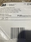 3m 02597 Stikit Gold Abrasive Sanding Sheet Roll P120a Grade  2  Rolls Total