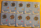 2024  1 Bluey Dollarbucks Coin Card Set Of 10 Cards Sets Envelope Privy Mark