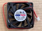 1pc Cooltron Fd6010b12w2-71-2nc3 12v 1 56w 2-wire Cooling Fan 60 60 10mm