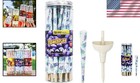 Grape Flavor King Size Pre-rolled Cones - 72 Pack Of Natural Herbaceous Papers