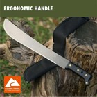  Machete With Sheath  18-inch Blade  Outdoor Cutting Tool