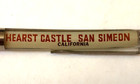 Hearst Castle Floaty Pen Moving Zebra San Simeon California Souvenir Vintage