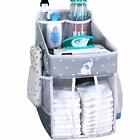Changing Table Hanging Baby Diaper Caddy Or Pack   Play Crib Diaper Organizer