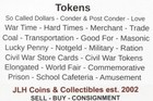 Two Conder Tokens Wiltshire For Tinner