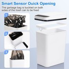 9 Gallon Automatic Sensor Trash Can  Touchless Motion Sensor