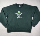 Thrasher Mark Gonzales Gonz Sad Logo Crewneck Sweatshirt Forest Green L Pullover