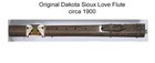 Native American Style Flute - Dakota Sioux Replica Love Flute - Key Of F 4