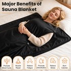 Infrared Sauna Blanket For Home Detox  Portable  6 X 2 9 Ft