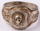 Imperial German Navy Ring Naval Submarine U35 Pendant 1917 U-boat Ww1 Navy Wwi