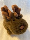 Gus The Moose With Antlers Puffkins 5  Plush Bean Bag Stuffed Animal 1994 