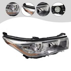 Right Halogen Headlight For Toyota Highlander 14-16 Pc High Brightness
