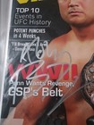 March 2009 Ultimate Grappling Magazine Bj Penn Signed   aloha  Bj Penn