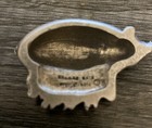 Vintage Hudson Pewter Momma Pig And Piglets Figurine Hudson Usa Sticker Attached