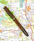 Vintage Parker Vacumatic Sub-debutante Fountain Pen  W  14k Flex Nib   restored 