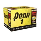 Penn Championship Extra Duty Tennis Balls  12 Cans  36 Balls  New