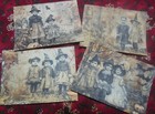 Set Of 16 Large Autumn fall Grunge Kids-victorian vintage--emphera-scrapbook-etc