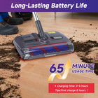 Cordless Electric Sweeper turbo Sweeper Electric Broom   360 Degree Direction