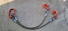 Liftall 342lbx5 X2 Wire Rope Sling  2 Leg Bridle 3 4  X 5ft Long