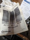 Cushcraft Av-3 Av-4 Av-5 Vertical Ham Radio Antenna In Box With Instructions