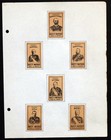 Antique Vintage Match Box Label Lot Kuroki Oyama Oku Nogi Japan   Sweden  054