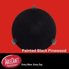 Tablecraft Stand Base For Glass Beverage Dispensers Wooden Black Painted