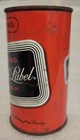 1 Vintage Carling Black Label Beer Can Flat Top Bottom Opened 12 Oz