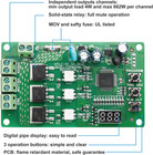 3 Channel Traffic Light Controller Sequencer 85vac-265vac With Digital