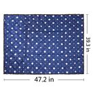 Waterproof Dog Blanket Warm Soft Fleece Nylon Pet Cat Kennel Bed Mat Pad Cushion