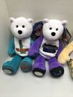Lot Of State Quarter Beanie 9  Coin Bears Limited Treasures 2002  new 