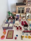 Vintage Playmobil Victorian Mansion With Lots Of Figures  Furniture    More