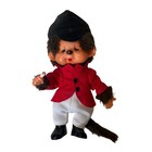 Vintage 1974 Sekiguchi Monchhichi Red Jacket Thumb Sucker Japan 10in Doll Vtg