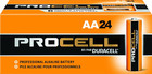 Duracell Procell Pc1500 Alkaline-manganese Dioxide Battery  Aa Size  1 5v  24 Co